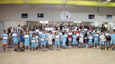 Nilüfer’de Yaz Spor Okulları Kapanış Töreni ile gençlerin sporla buluşması