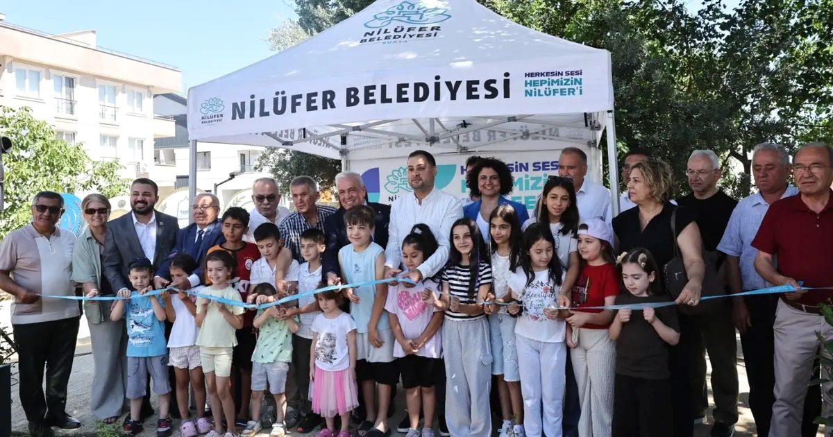 Nilüfer’de yeni park açıldı; bölgeye sağlık, eğlence ve dinlenme imkânları