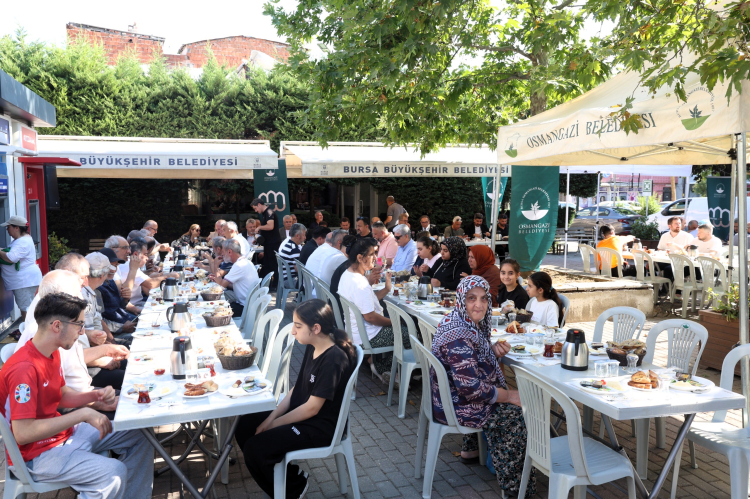 Osmangazi’de Mahalle Buluşması Yoğun Katılım