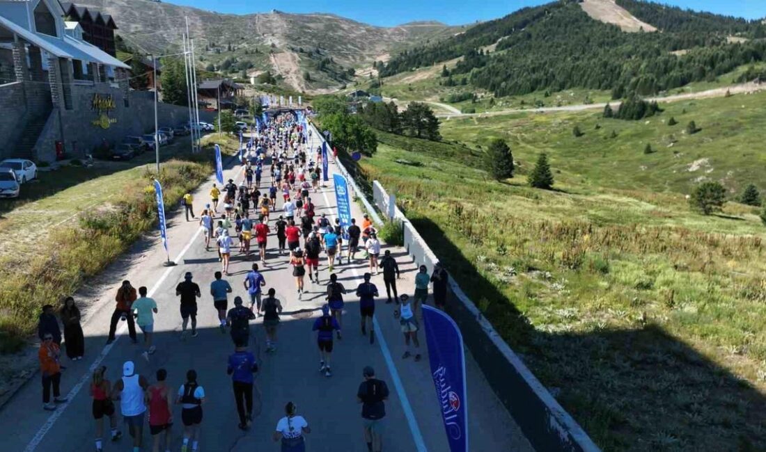 Uludağ'da düzenlenen Ultra Trail yarışması, doğa severlere ve sporculara unutulmaz