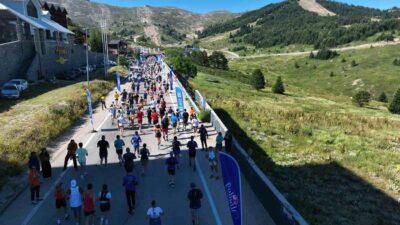 Uludağ'da düzenlenen Ultra Trail yarışması, doğa severlere ve sporculara unutulmaz