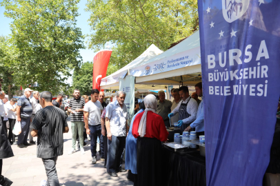 Yenişehir’de aşure etkinliği yoğun ilgi gördü