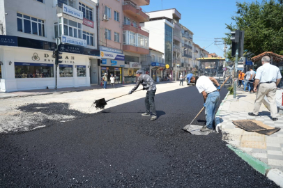 Yenişehir'de Sıcak Asphalt Çalışmaları Tamamlandı