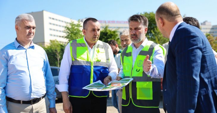 Bursa Büyükşehir Belediyesi Başkan Vekili Şahin Biba, Bursa Şehir Hastanesi’nin