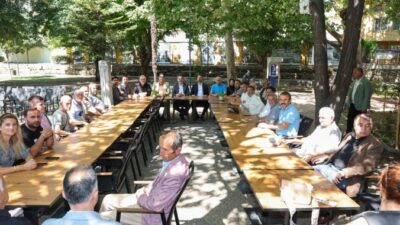 Bursa Büyükşehir Belediyesi Başkanvekili Şahin Biba, Osmangazi ilçesine bağlı 15