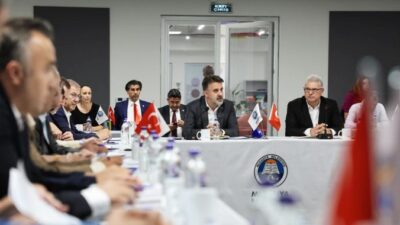 Bursa Büyükşehir Belediyesi Başkan Vekili Şahin Biba, ilçe ziyaretleri kapsamında