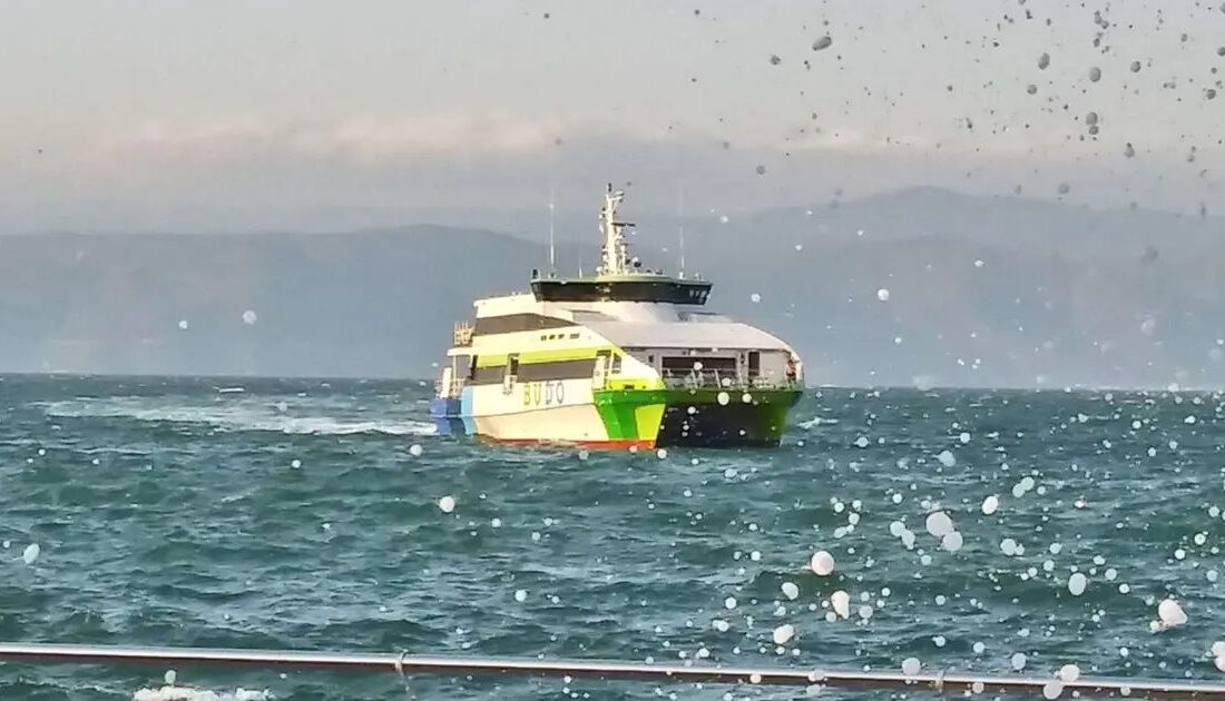 Bursa Deniz Otobüsleri, hava koşullarındaki olumsuzluklar nedeniyle seferlerini iptal etmiştir.