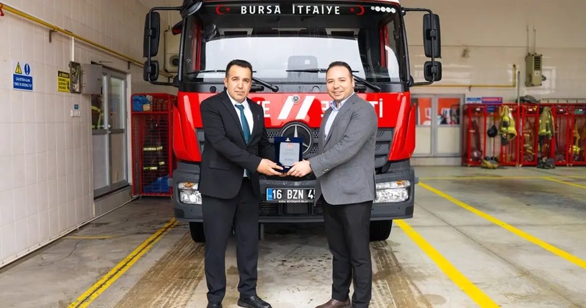 Bursa İtfaiyesi, yeni araçlar ve eğitimlerle güçlenerek halkın güvenliği için