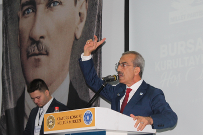 Bursa Millet Partisi Kurultayı gerçekleştirildi