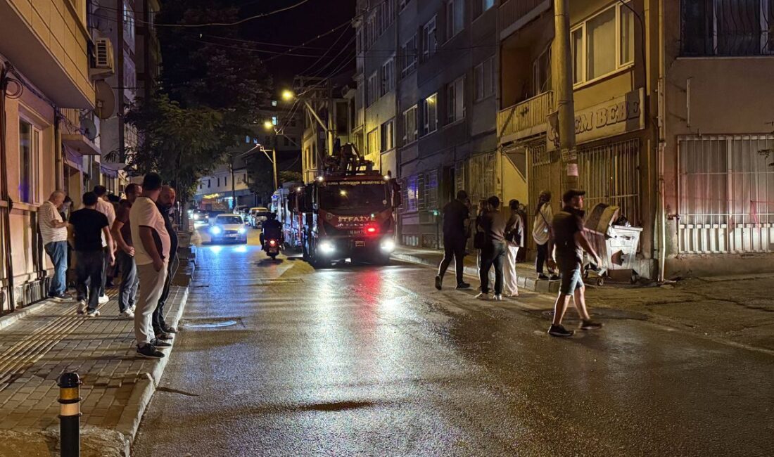 Bursa Osmangazi'de yaşanan yangında bir kişi hayatını kaybetti. Olayla ilgili