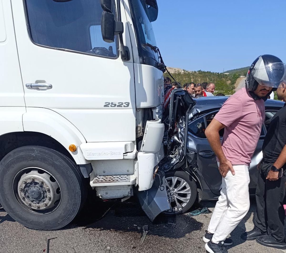 Bursa Osmangazi'de meydana gelen trajik kazada 1 kişi hayatını kaybetti,