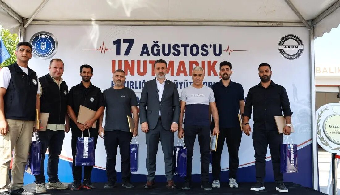 Bursa'da afet risklerini azaltmak ve güvenliği artırmak amacıyla gerçekleştirilen stratejik