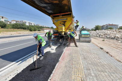 Bursa'da Atlıçayır Bulvarı Yenileme Çalışmaları