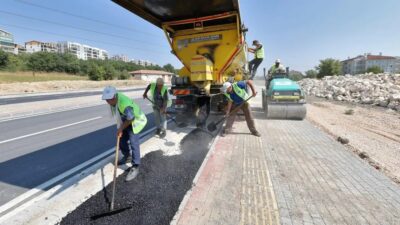 Bursa'da Atlıçayır Bulvarı'nda sürdürülen yenileme çalışmaları hakkında detaylı bilgi ve
