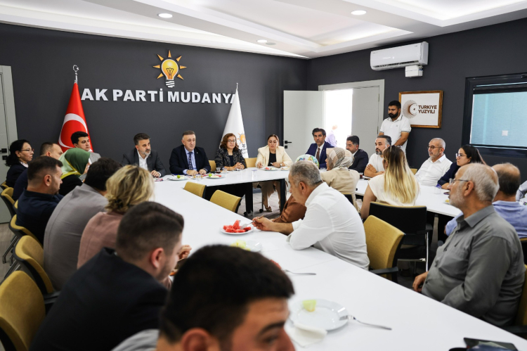 Bursa'da Belediye Heyeti Mudanya'ya Ziyareti