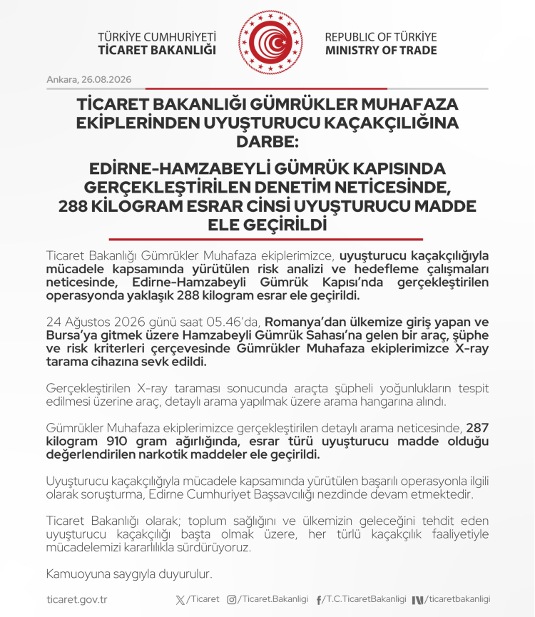 Bursa'da Büyük Uyuşturucu Operasyonu