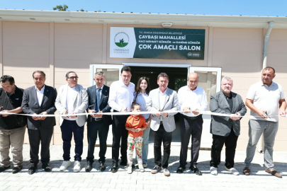 Bursa'da Çok Amaçlı Salon Açılışı