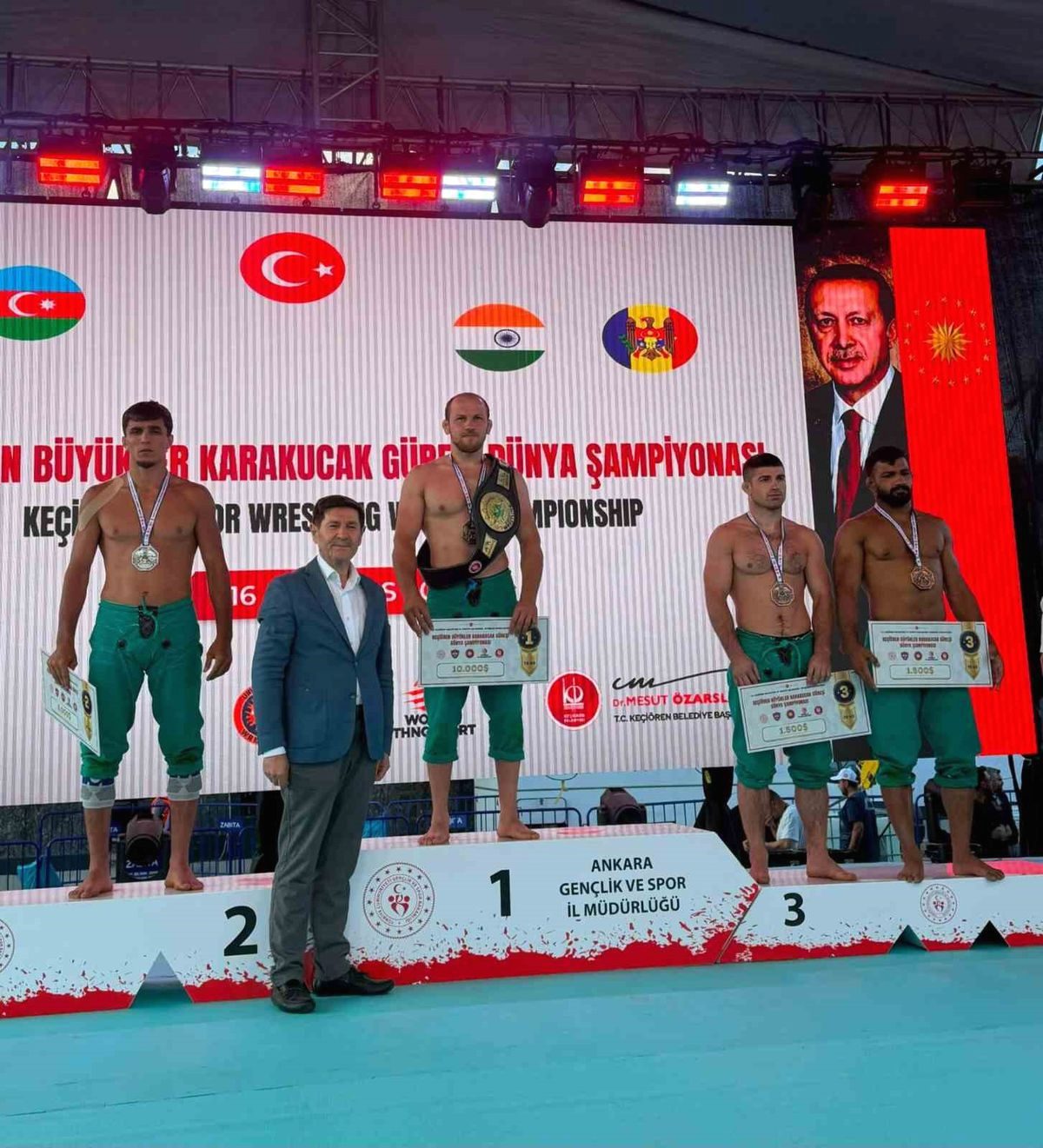Bursa'da güreş şampiyonu olan Fazlı Eryılmaz ile ilgili detaylar, başarıları