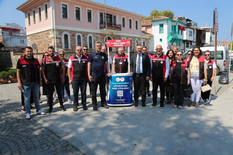 Bursa'da Güvenilir Gıda Mobil Uygulaması Tanıtımı