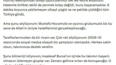 Bursa'da yaşanan hakem tartışması, spor camiasının gündeminde. Güncel gelişmeleri ve