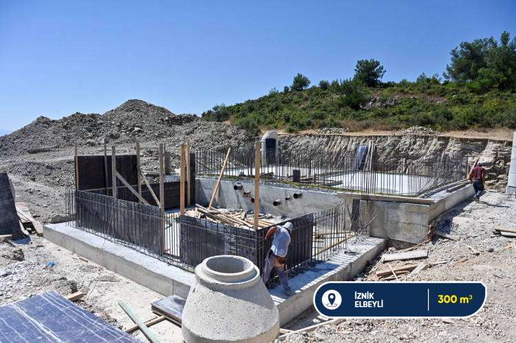 Bursa'da İçme Suyu Depo Yatırımları