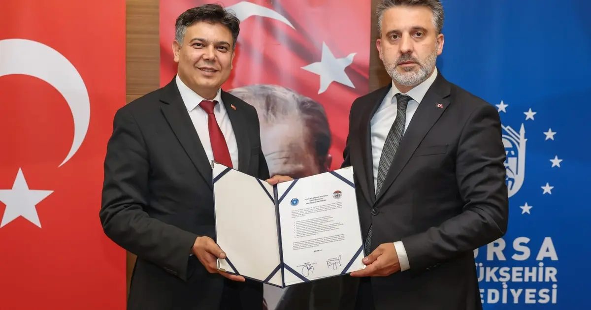 Bursa'da yeni kardeş şehir anlaşması imzalandı, kültürel ve ekonomik iş