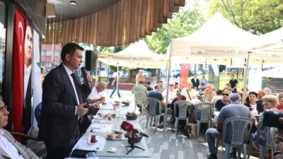 Bursa'da mahalle buluşmaları devam ediyor. Halkın talepleri dinleniyor, ortak sorunlara