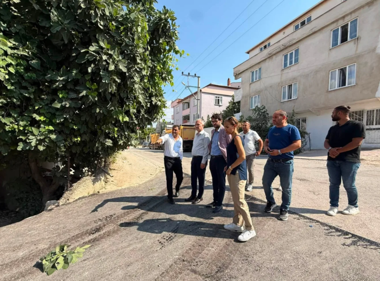 Bursa'da Mahallelerde Demirbaşı Çalışmalar