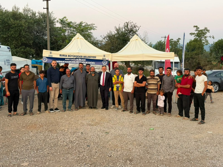 Bursa'da Mevsimlik Tarım İşçileri Ziyareti