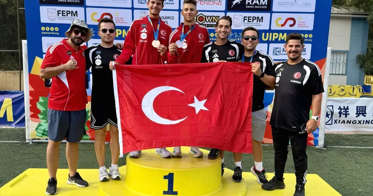 Bursa'da düzenlenen Modern Pentatlon Dünya Şampiyonası Kupası ile spor ve