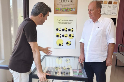 Bursa'da Muharrem İnce'den Matematik Müzesi Ziyareti