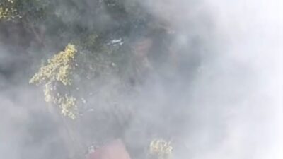 Bursa'da orman yangınına hava desteği sağlanarak yangının kontrol altına alınması