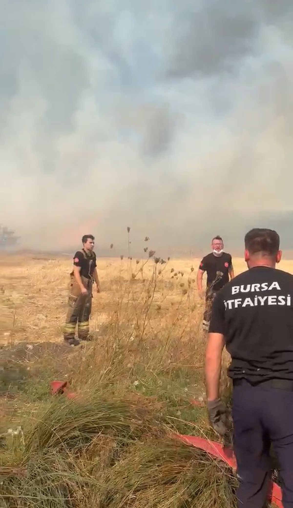 Bursa'da orman yangınına HEPAD gönüllüleri hızlı ve etkili müdahalesi ile