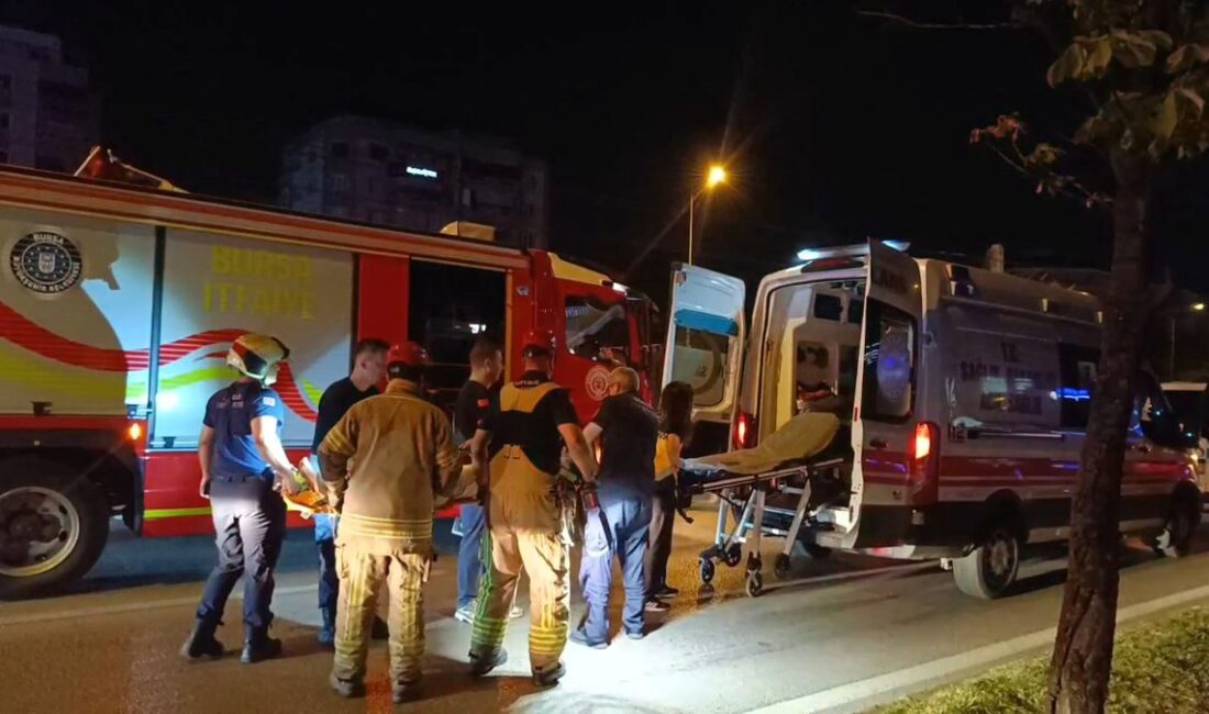 Bursa'da otomobilin takla atması sonucu 5 kişi yaralandı. Olayla ilgili