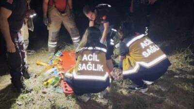 Bursa'da meydana gelen trafik kazasında otomobil uçuruma yuvarlandı. Olayla ilgili