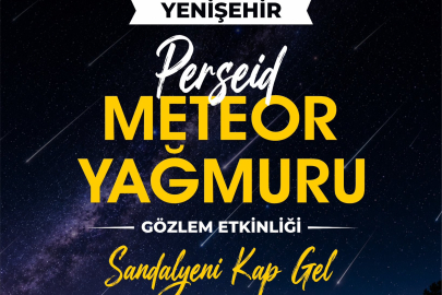 Bursa'da Perseid Meteor Yağmuru Gözlemi