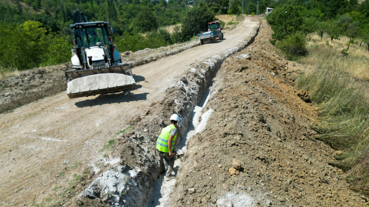 Bursa'da Şükriye Sulama Göleti Yapımı Tamamlanıyor