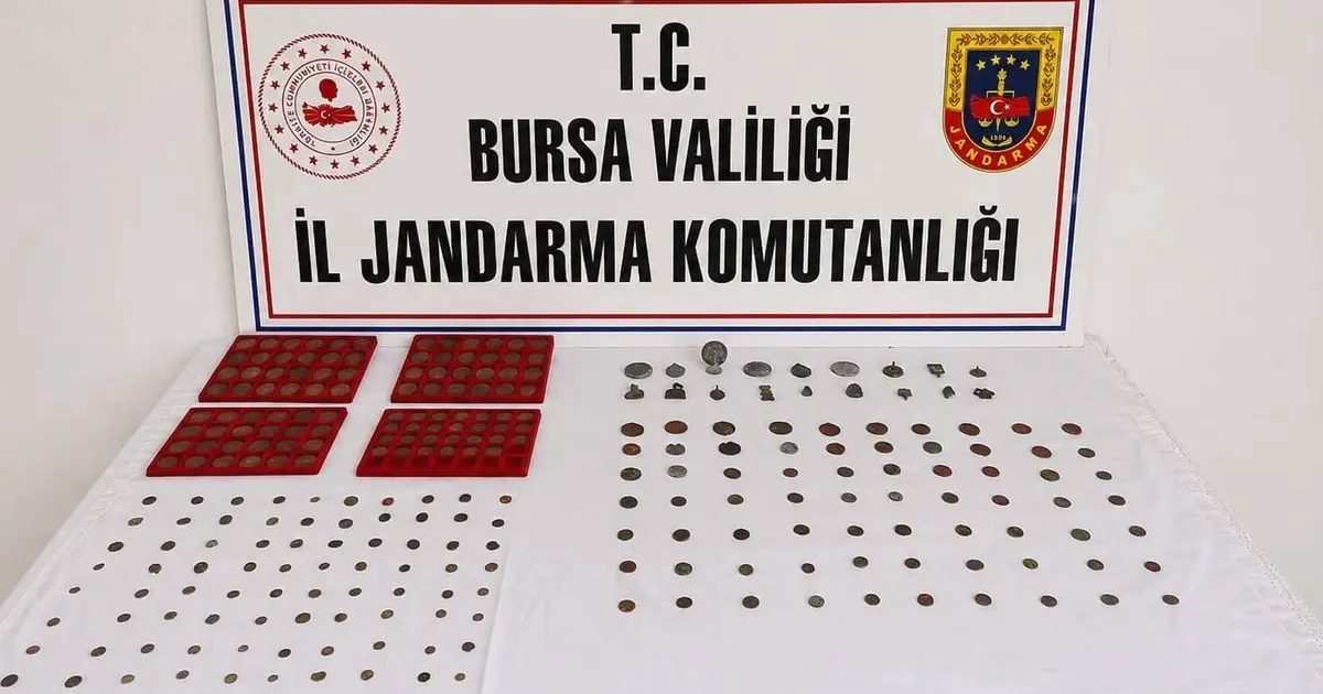 Bursa'da gerçekleştirilen tarihi eser operasyonu hakkında detaylı bilgiler, güvenlik güçlerinin