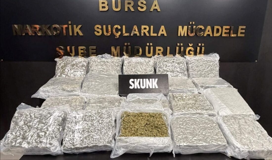 Bursa'da gerçekleştirilen uyuşturucu operasyonları başarıyla tamamlandı, güvenlik güçleri suç örgütüne