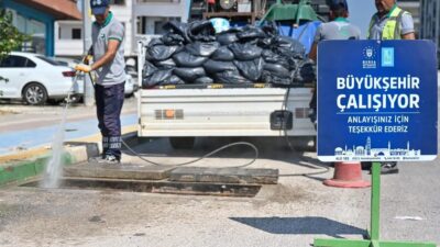 Bursa'da yağmur suyu temizlik çalışmalarıyla altyapı koruma ve çevre sağlığı