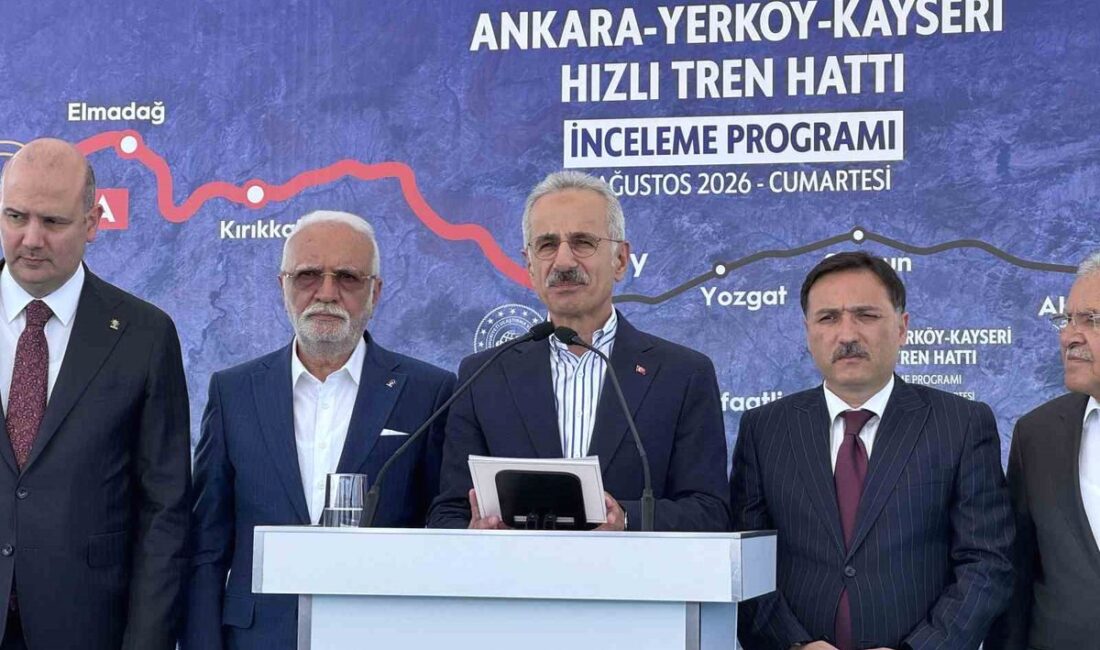 Bursa'da yüksek hızlı tren projeleri hızla ilerliyor, ulaşımda devrim niteliğinde