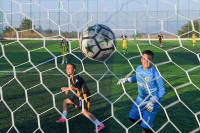 Bursa'daki Gençler Futbol Turnuvası