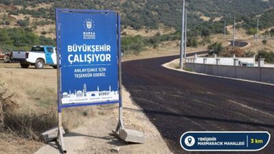 Bursa Büyükşehir Belediyesi, il genelinde sürdürdüğü ulaşım ağını güçlendirme yatırımları