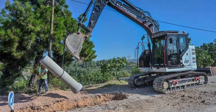 Bursa Büyükşehir Belediyesi, il genelinde sürdürdüğü altyapı ağını güçlendirme çalışmaları
