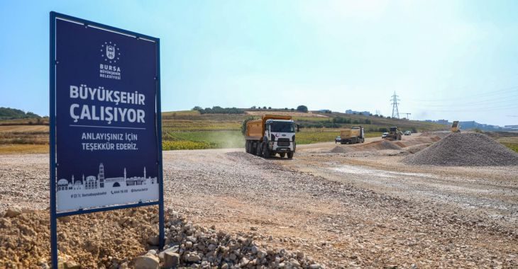 Bursa Büyükşehir Belediyesi, kentsel gelişim bölgelerinde ulaşım ağını güçlendirecek yeni