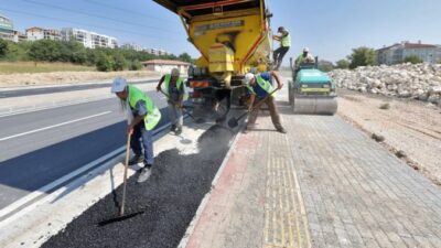 Bursa Büyükşehir Belediyesi, ulaşım ağını güçlendirme yatırımları çerçevesinde baştan sona