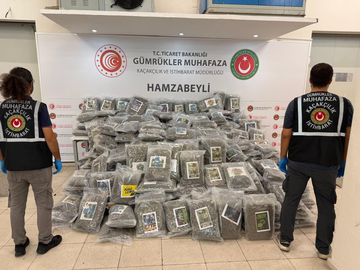 Edirne'de gerçekleştirilen operasyonda 288 kg esrar ele geçirildi. Yetkililer suçla