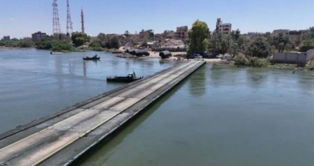 Fırat Nehri'nde iki ülke ortak köprü projesi tamamlandı. Bölgesel işbirliği
