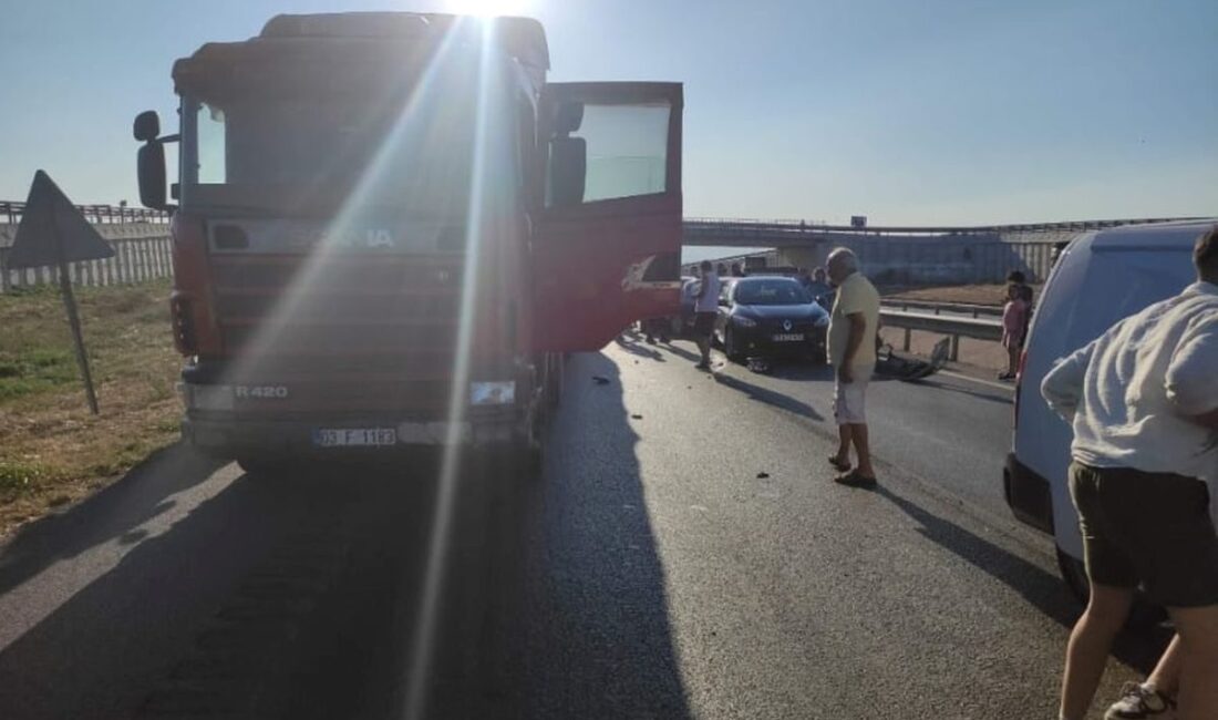 Gölkıyı'nda gerçekleşen zincirleme trafik kazasında 1 kişi yaralandı. Olayla ilgili