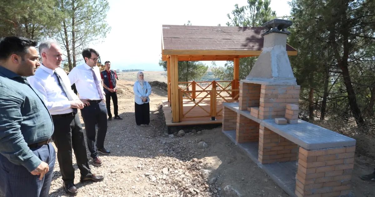 İnegöl Millet Bahçesi çalışmalarında hızlı ilerleme sağlanmakta, şehrimize değer katacak